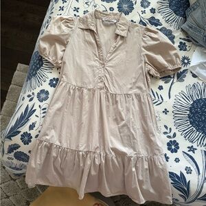 Zara Puff Sleeve Dress